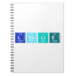 leslie  Notebooks