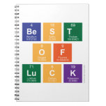 Best
 Of
 Luck  Notebooks