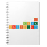 I
 love
 chemistry  Notebooks