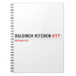 Dalginch Kitchen  Notebooks