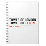 Tower of London Tower Hill  Notebooks