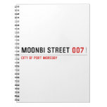 Moonbi Street  Notebooks