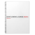 Gentlemens Lounge  Notebooks