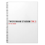 Twickenham Stadium  Notebooks