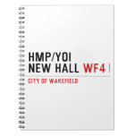 HMP/YOI  NEW HALL  Notebooks