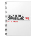 ELIZABETH U. CUMBERLAND  Notebooks