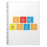 Chem
 Boys  Notebooks