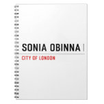 SONIA OBINNA  Notebooks