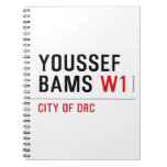 Youssef Bams  Notebooks