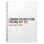 London revolution foiling Kit  Notebooks