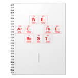 we 
 are the
 best 
 
   Notebooks