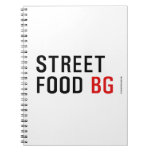 Street Food  Notebooks