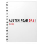 Austen Road  Notebooks