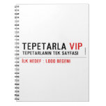 TEPETARLA  Notebooks
