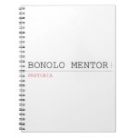 BONOLO MENTOR  Notebooks