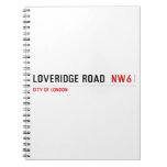 Loveridge Road   Notebooks