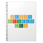 happy 
 birthday 
 LEO  Notebooks