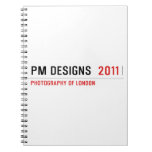 PM Designs   Notebooks