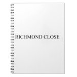 Richmond close  Notebooks