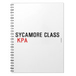 SYCAMORE CLASS   Notebooks