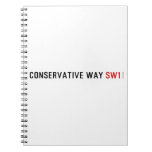 Conservative Way  Notebooks