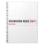 Grandison Road  Notebooks