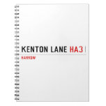 Kenton Lane  Notebooks