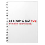 Old Brompton Road  Notebooks