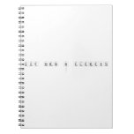 Our Names as Elements
   Notebooks