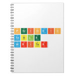 Periodic
 Table
 Writer  Notebooks