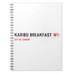 karibu breakfast  Notebooks