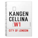    KANGEN CELLINA     Notebooks