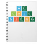 We
 Love
 Science
 
 
   Notebooks