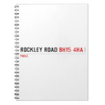 Rockley Road  Notebooks