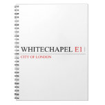 WHITECHAPEL  Notebooks