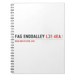 FAG ENdDALLEY  Notebooks