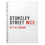 stukeley street  Notebooks