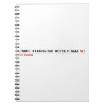 Carpetbagging Shithouse street  Notebooks