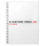 46 Hawthorn Terrace   Notebooks