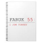FARUK  Notebooks