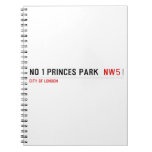 No 1 Princes Park   Notebooks