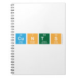 CUNTS  Notebooks