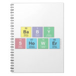 Baby 
 shower  Notebooks