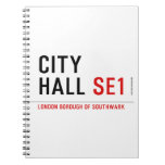 CITY HALL  Notebooks