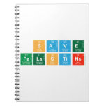 SAVE 
 PALASTINE  Notebooks