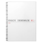 Khady denewade  Notebooks