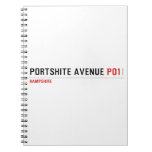 Portshite Avenue  Notebooks