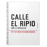 CALLE EL RIPIO  Notebooks