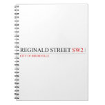Reginald street  Notebooks