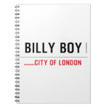 Billy boy  Notebooks